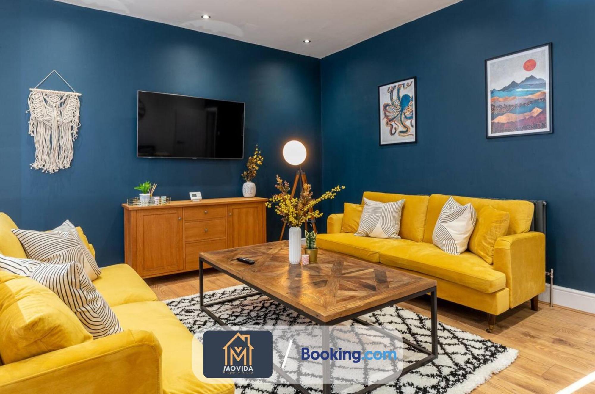 Central Elegant Three Bed Duplex By Movida Property Group Short Lets & Serviced Accommodation Harrogate Esterno foto