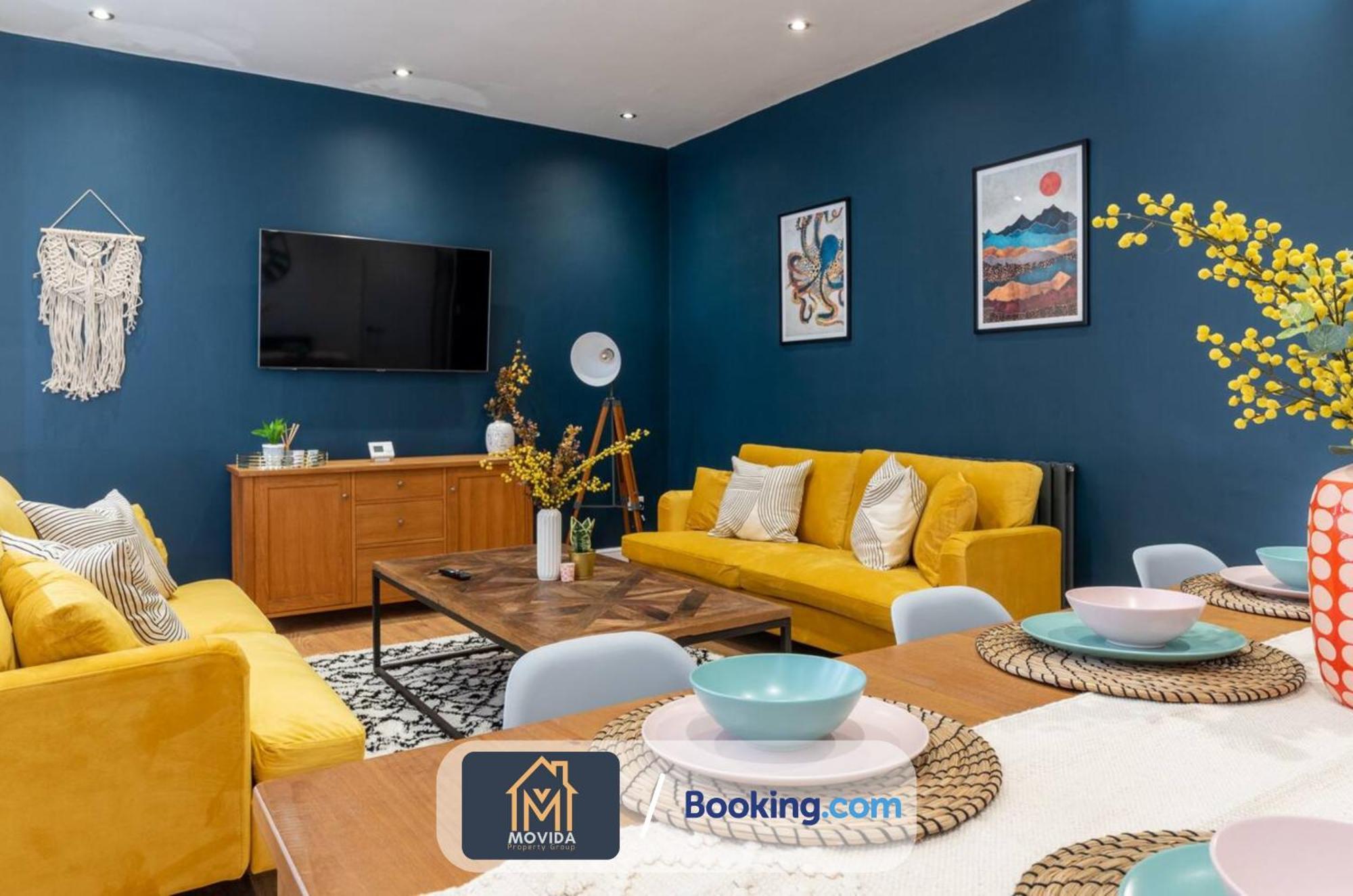 Central Elegant Three Bed Duplex By Movida Property Group Short Lets & Serviced Accommodation Harrogate Esterno foto