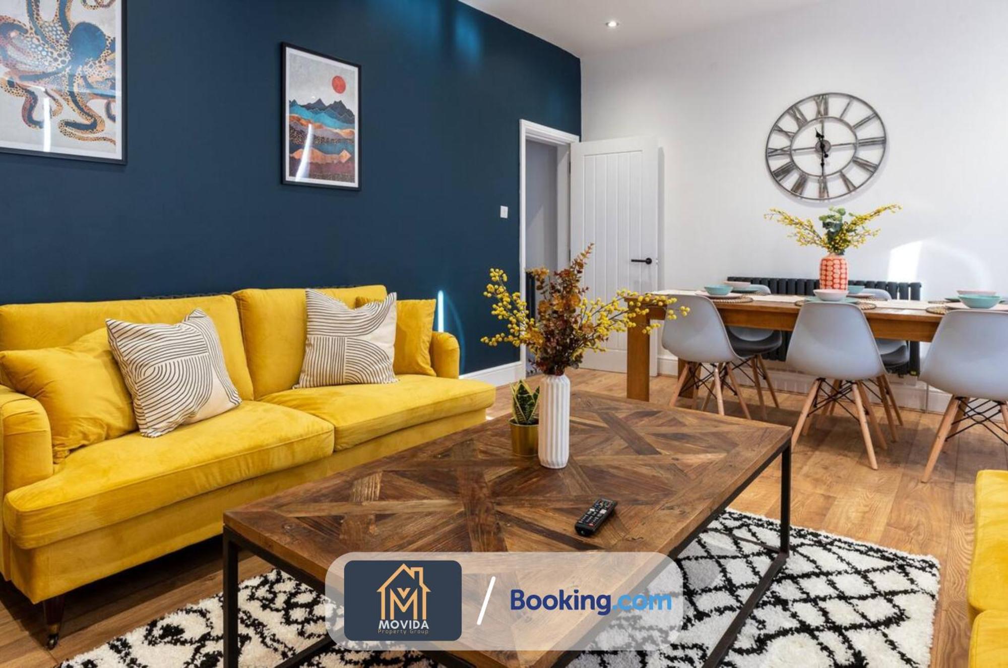 Central Elegant Three Bed Duplex By Movida Property Group Short Lets & Serviced Accommodation Harrogate Esterno foto